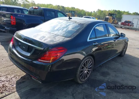 2015 Mercedes-Benz S 550 from USA, damaged, VIN WDDUG8CB3FA191219